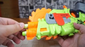 НЁРФ ЗОМБИ СТРАЙК С ПИЛОЙ Crosscut Blaster Nerf Zombie Strike