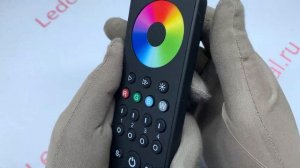 Пульт SMART-R43-RGBW Black (4 зоны, 2.4G) (Arlight, IP20 Пластик, 5 лет) Арт.031939