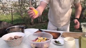 Свежая рыба на мангале, быстро и просто !