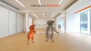 Смешной танец крысы