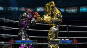 REAL STEEL THE VIDEO GAME - ATOM vs TWIN CITIES