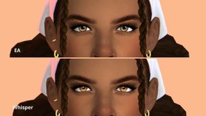 10 Default Eyes + Link // The Sims 4