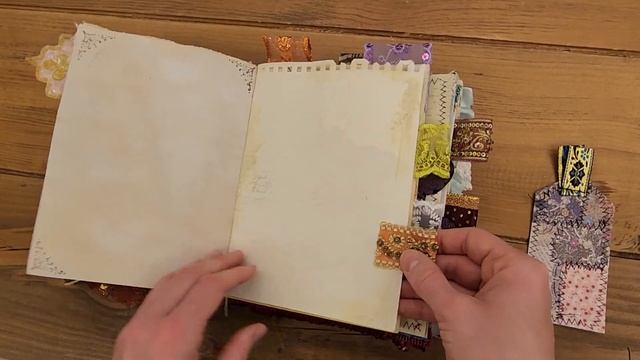 Boho junk journal flip through смотреть онлайн