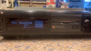 Sony MDS-JE510 Minidisc Deck with TOC Reading/Disc Error