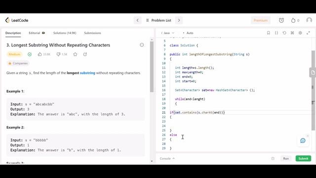 Use of Hash Set  | Longest Substring Without Repeating Characters | Sliding Window Technique | Hind смотреть онлайн