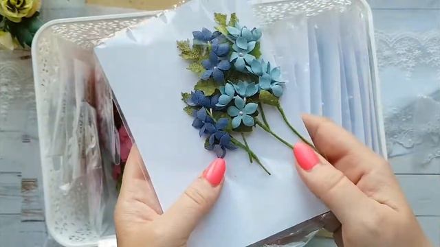 Обзор готовых наборов цветов. Июль. смотреть онлайн