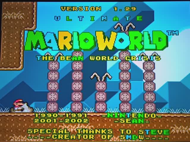 Ultimate Mario World the bean World of crisis. Обзор.
