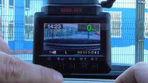 SHO-ME Combo Mini WiFi: Видеоинструкция. Обзор кнопок управления