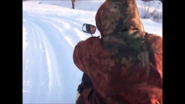 Cамодельный снегоход Урал. смотреть онлайн