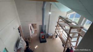 Печь-камин СОФИЯ 12 в талькохлорите I Обзор печи и проекта