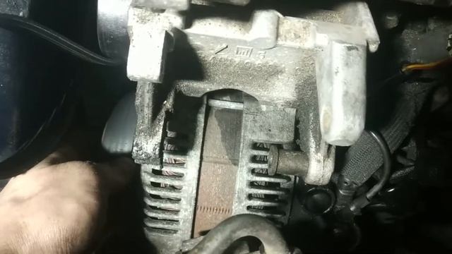 Замена насоса и ремонт генератора пежо 406 смотреть онлайн