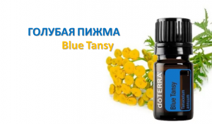 Голубая пижма, эфирное масло, doTERRA