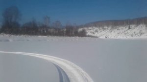 Зимняя рыбалка на р. КОНДОМА  ФЕВРАЛЬ