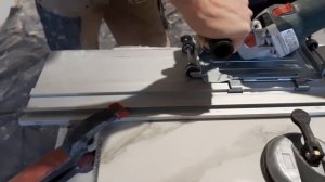 Чем резать керамогранит крупного формата? Комплект Метабо шина, кожух, УШМ