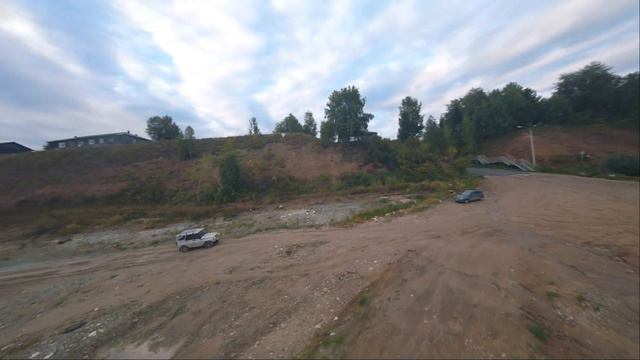 Полет над Верхней Тоймой