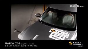 CRASH TEST Mazda CX9 2017 - An toàn 5 sao
