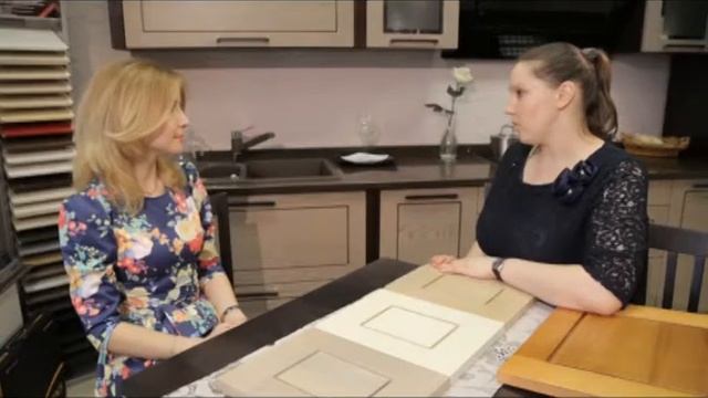 Кухонный гарнитур в романтическом стиле. Экомебель. смотреть онлайн