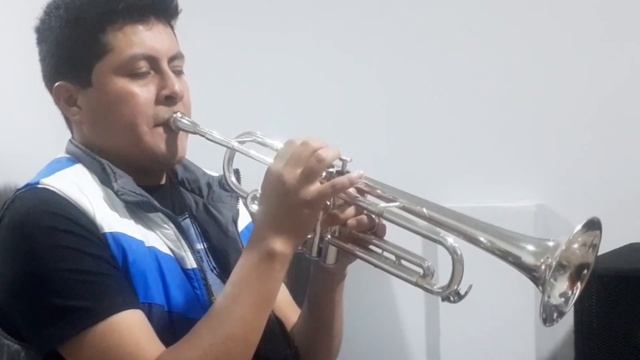 Bachata rosa - Juan Luis Guerra - trompeta cover + partitura смотреть онлайн