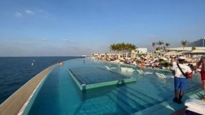 #Dubai Terrace Burj Al Arab with infinity trendy pool in SAL Beach Club.