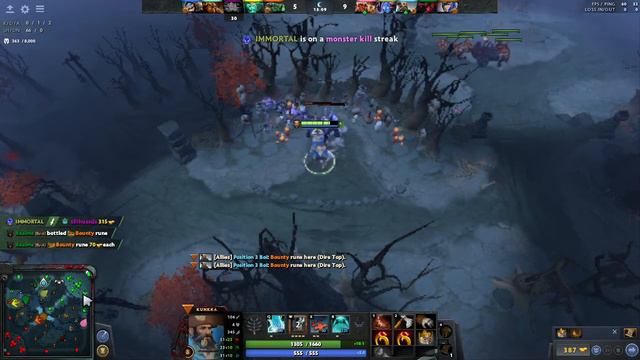 Wow testing some heroes out eh?!?! Dota 2 Kunkka game. смотреть онлайн