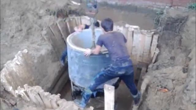 Промежуточный смотровой колодец