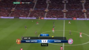 Manchester United - Bayern Munich (01/04/14) UCL - 2013/14, 1/4 Finale, first match.