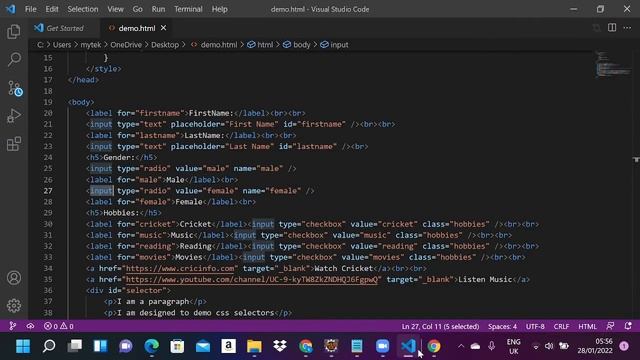 Selenium Locators - CSS Selectors