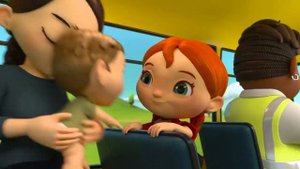 Колеса у автобуса | Мои первые уроки | Детские песни | Little Baby Bum