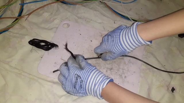 Разбор проводов/сколько меди?!?! смотреть онлайн