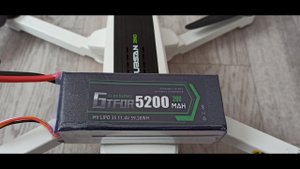 Мощный аккумулятор! hubsan zino
