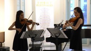 MOZART Duo for Violin and Viola in G major - Cristina & Patricia