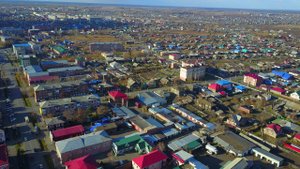 Не большой облёт по городу (Мариинск) Поликлиника