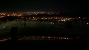 Ночной Абакан/Гора любви/Самохвал/Хакасия/Сибирь 2021.mp4