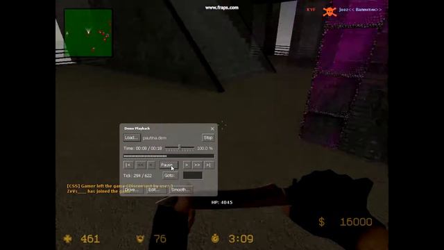 Пример пользования паутинкой на Зомби сервере смотреть онлайн