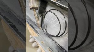 Ремонт пластикового порога.