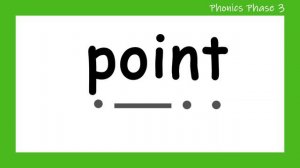'oi' Words _ Phonics Phase 3