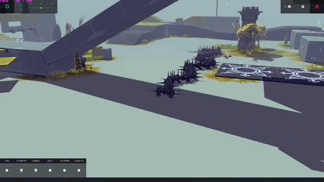 Besiege. Змея (колесная). смотреть онлайн