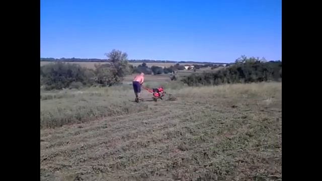 Адаптер к мотоблоку для роторной косилки