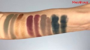 Subculture palette Anastasia Beverly Hills. Свотчи. Swatches