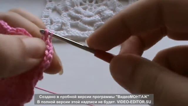 AlinaVjazet. Вяжем объемный мотив крючком. смотреть онлайн