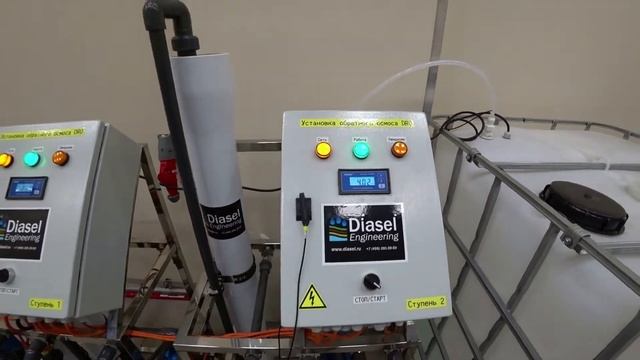 Станция водоподготвоки на базе двухступенчатого обратного осмоса производительностью 250 л/час. смотреть онлайн