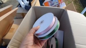 Нашла белый мешок ! А там ... Клад ! Продам на аукционе .Не свалка ,а барахолка.Обзор находок