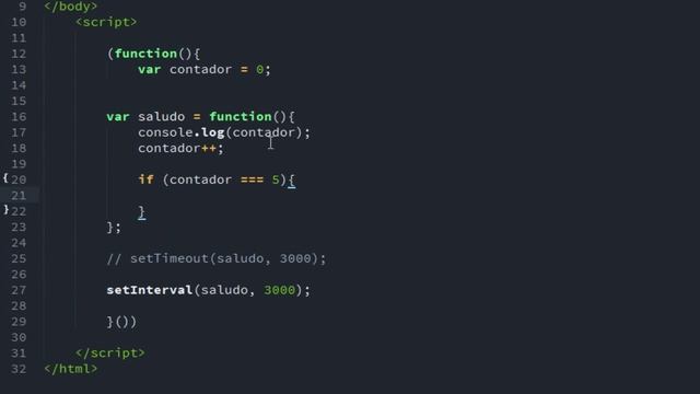 Curso Básico de Javascript 23.- Timers, Timeout e Interval смотреть онлайн