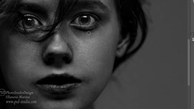 РЕТУШЬ В PHOTOSHOP. "ЖИВОЙ" ПОРТРЕТ смотреть онлайн