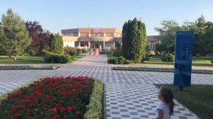 Настя показывает санаторий ЛОК Витязь в Витязево Анапа.
