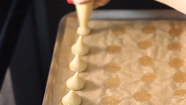 Заварные пирожные с молочным кремом