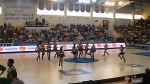 Американо,Черлидеры БК Азовмаш WildCats 2012год