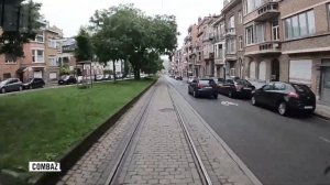 Bus 52 - Gare Centrale-Forest National/Centraal Station-VorstNationaal (New line 2021) HD Brussels