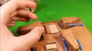 Танк бт 5 из картона на пульте управления