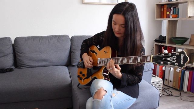 Ibanez GB10EM, George Benson signature, Soft tones смотреть онлайн